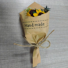 Sunflower Simulation Flower Mini Bouquet Bridesmaid Decor