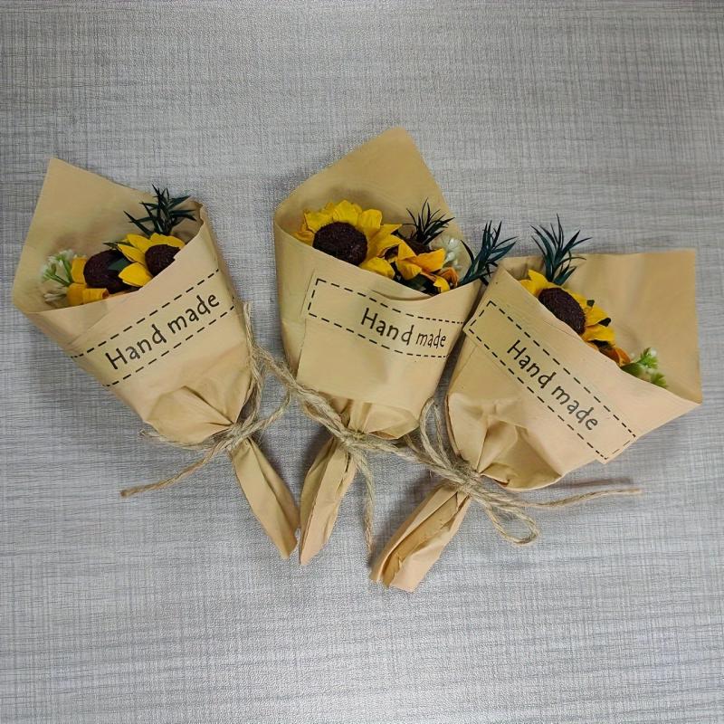 Sunflower Simulation Flower Mini Bouquet Bridesmaid Decor