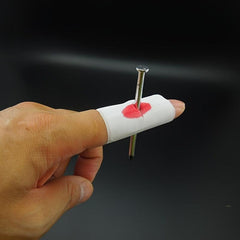 Prank Finger Through Nail Scary Magic Toy Stage Magic Props