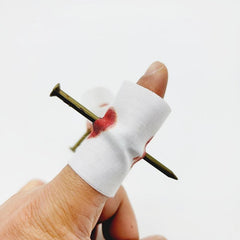 Prank Finger Through Nail Scary Magic Toy Stage Magic Props