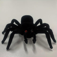 Halloween Spider Simulation Small Spider Toy Plush Flocking Spider
