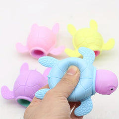 1pc Novelty Turtle Cup Pinch Vent Toy - Holiday Gift