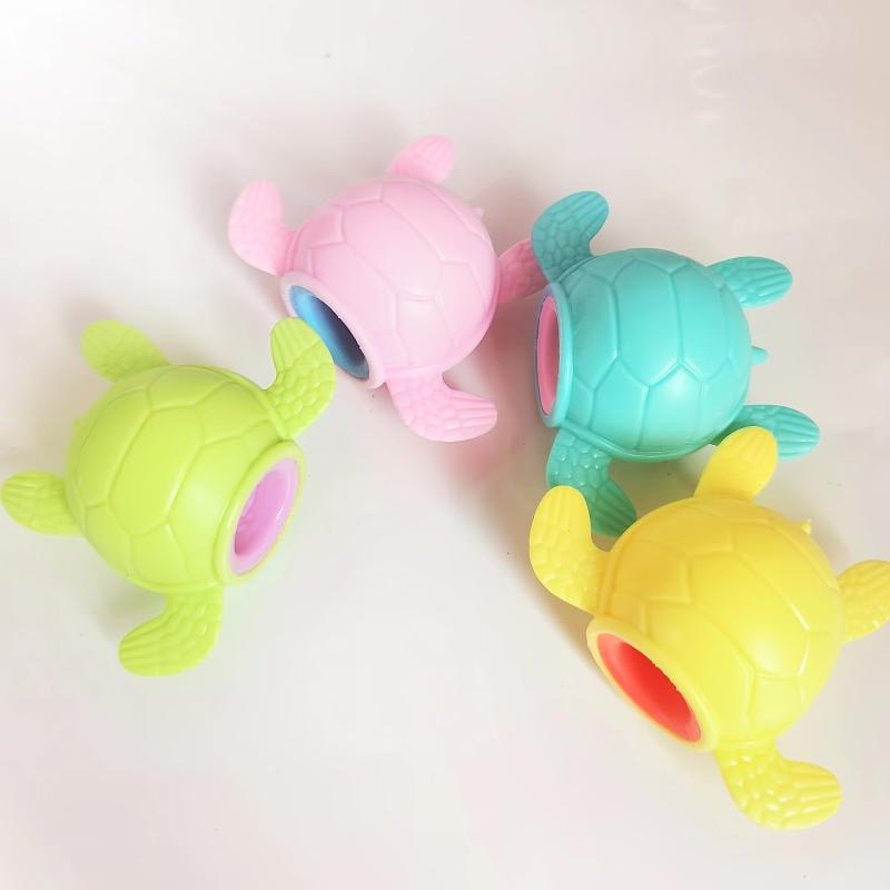 1pc Novelty Turtle Cup Pinch Vent Toy - Holiday Gift