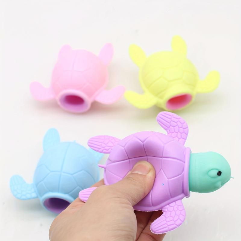 1pc Novelty Turtle Cup Pinch Vent Toy - Holiday Gift
