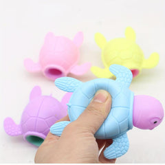 1pc Novelty Turtle Cup Pinch Vent Toy - Holiday Gift
