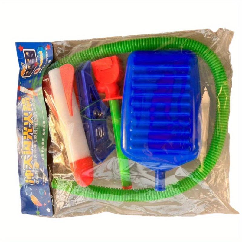 6pcs Foot Stepping Small Rocket Toys Outdoor Ejection Flying Launch Rocket