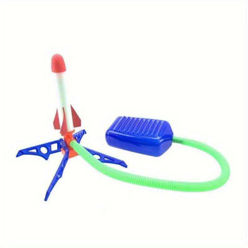 6pcs Foot Stepping Small Rocket Toys Outdoor Ejection Flying Launch Rocket