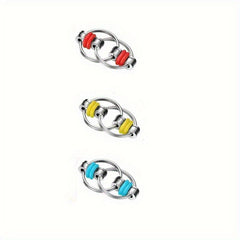 Metal Bicycle Chain Fidget Cube Keychain
