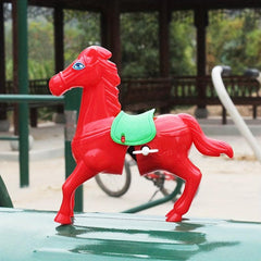 Chain Jump Horse Wind up Horse Toy