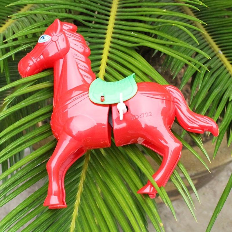 Chain Jump Horse Wind up Horse Toy