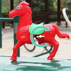 Chain Jump Horse Wind up Horse Toy