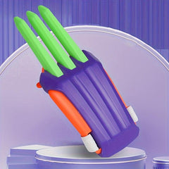 Carrot Wolf Claw Telescopic Toy Carrot Creative Decompression Toy