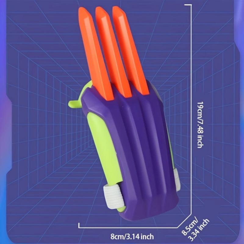 Carrot Wolf Claw Telescopic Toy Carrot Creative Decompression Toy