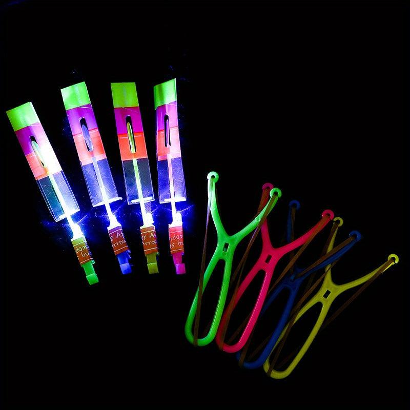 Plastic Large Slingshot Flying Arrow Luminous Toy Small Flying Arrow Stall