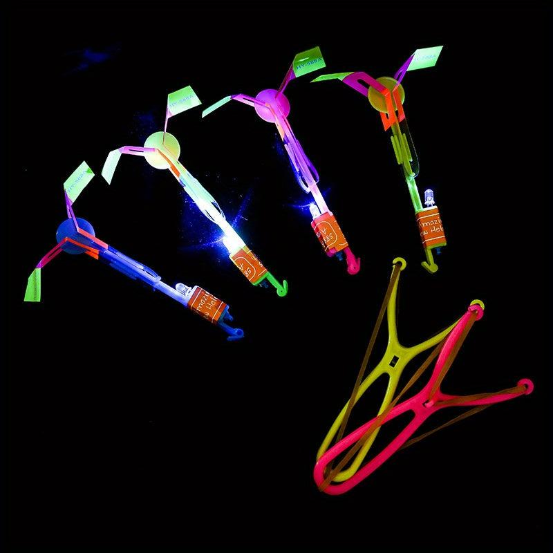 Plastic Large Slingshot Flying Arrow Luminous Toy Small Flying Arrow Stall