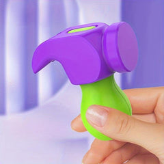 3D Gravity Carrot Hammer Mini Portable Toy Hammer Decompressing Toy