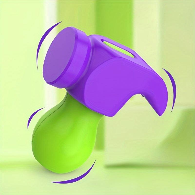 3D Gravity Carrot Hammer Mini Portable Toy Hammer Decompressing Toy