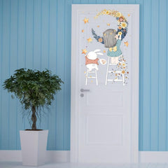 Home Decor Toilet Lid Wall Sticker PVC Waterproof Removable Sticker
