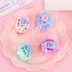 Stone Cloth Face Twist Ball Toy Guessing Egg Key Chain Halloween Gift