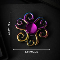 Metal Finger Spinner for Adults - Stress Relief Toy