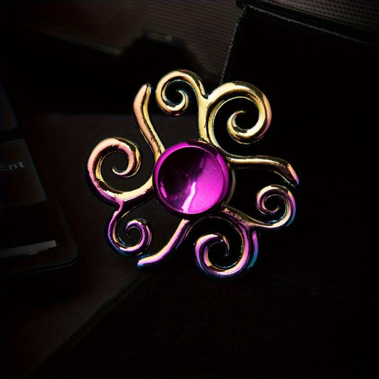 Metal Finger Spinner for Adults - Stress Relief Toy