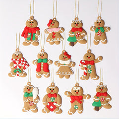 Gingerbread Man Christmas Ornament