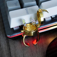 Spinning Cartoon BFF Friendship Ring Forever Adjustable Opening Ring