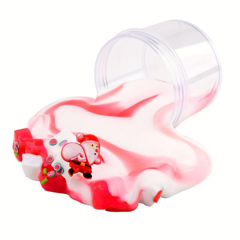 Christmas Theme Cream Slime DIY Slime Soft Non Sticky Stress Relief Toys
