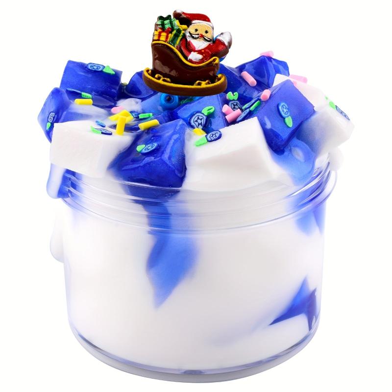 Christmas Theme Cream Slime DIY Slime Soft Non Sticky Stress Relief Toys