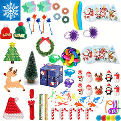 72pcs Sensory Fidget Toy Bag Set - Stress Relief Toys for Kids and Adults