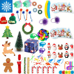 72pcs Sensory Fidget Toy Bag Set - Stress Relief Toys for Kids and Adults