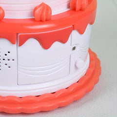 Birthday Toy Cake Bubble Machine with Lights & Music