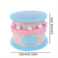 Birthday Toy Cake Bubble Machine with Lights & Music