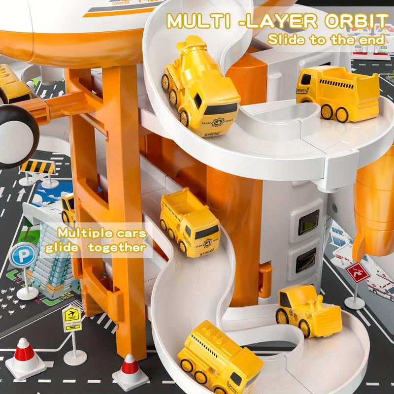 Kids Airplane Car Toy Inertia Aircraft Music Light Passenger Plane Diecasts