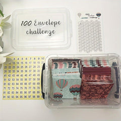 Envelope Challenge Box Set Fun Money Box