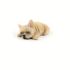 Simulated Bulldog Toy Puppies Multiple Postures