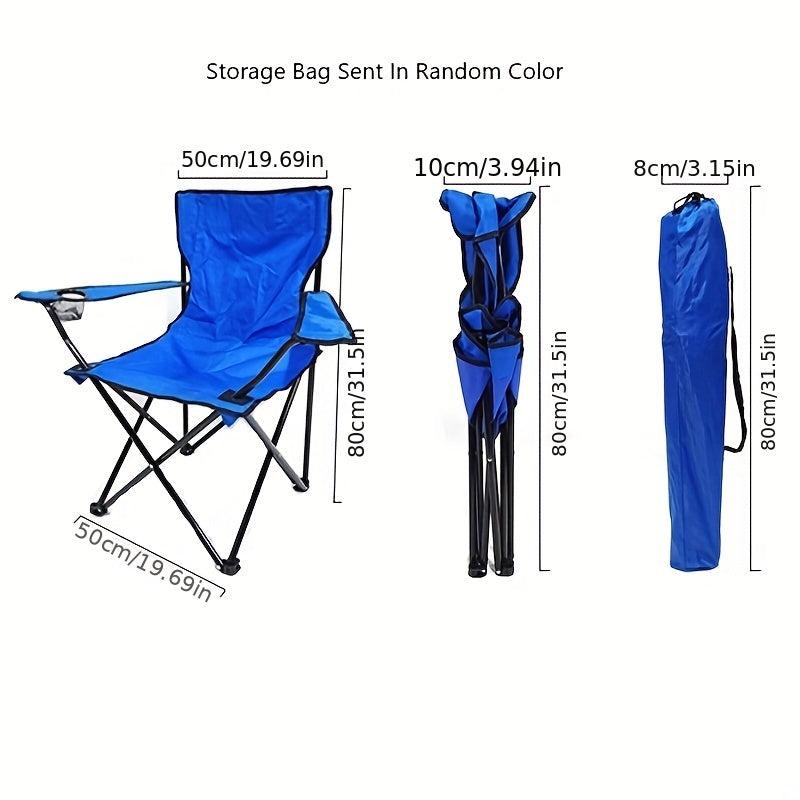 Portable Folding Beach Chair for Outdoor Camping Fishing BBQs