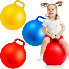 45 Inch Funnel Ball Jumping Ball Fitness Ball Bouncing Ball With Handle