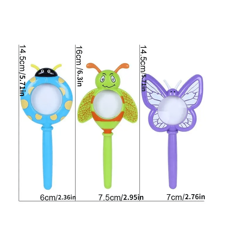 Kids Cartoon Insect Magnifying Glass