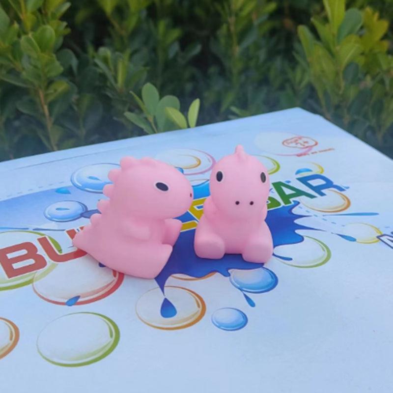 5pcs Animal Pinching Music Decompression Toys Dinosaur Small Monster Creative