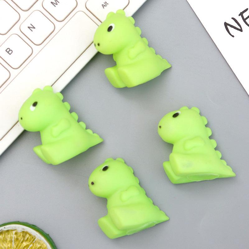 5pcs Animal Pinching Music Decompression Toys Dinosaur Small Monster Creative