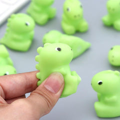 5pcs Animal Pinching Music Decompression Toys Dinosaur Small Monster Creative