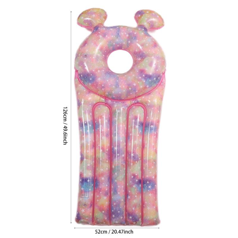 Kids Inflatable Pool Float Swimming Toy Summer Beach Lounger Kickboard