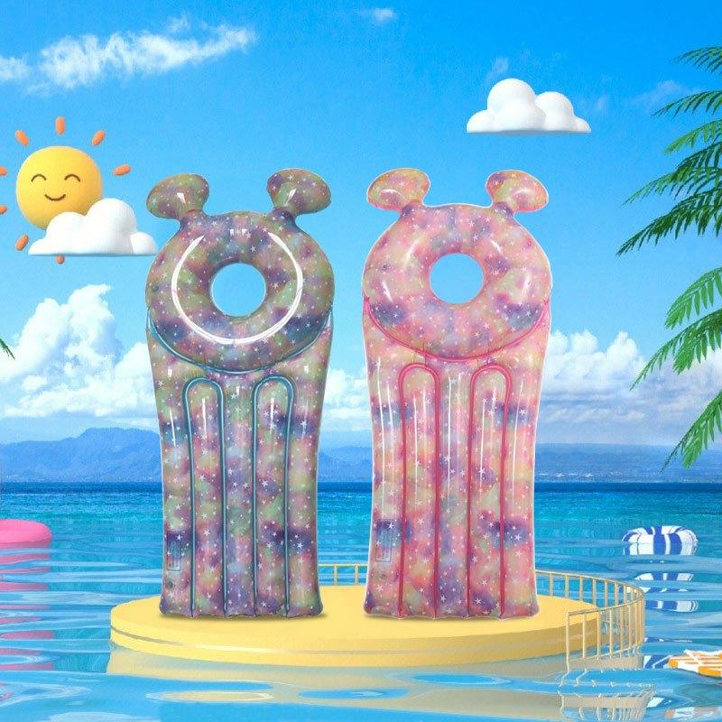 Kids Inflatable Pool Float Swimming Toy Summer Beach Lounger Kickboard