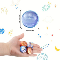 24PCS Solar System Bouncy Balls for Kids Party Favors