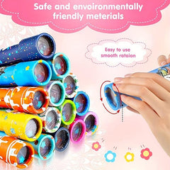 Magic Kaleidoscope Rotatable Amazing Colors Small World Party Gift