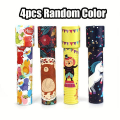 Magic Kaleidoscope Rotatable Amazing Colors Small World Party Gift