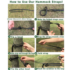 Ultralight Mosquito Net Hammock for Camping