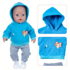 Animal Suit For 17 Inch Reborn Doll Jumpers Rompers Doll Clothes