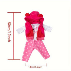 Animal Suit For 17 Inch Reborn Doll Jumpers Rompers Doll Clothes